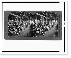 Antique Railway Print - Philadelphia - General view of bolt shop