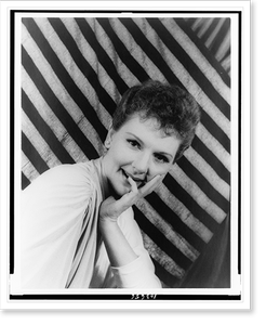 Antique Portrait - Portrait of Mary Martin - Antique Wall Decor Print