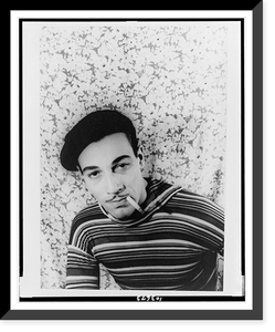 Historic Framed Print, [Portrait of Cesar Romero],  17-7/8" x 21-7/8"