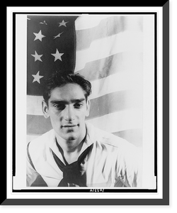 Portrait of Frank Piro, Killer Joe"", Antique Print