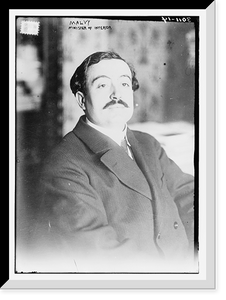 Malvy . Minister of Interior, Vintage Poster