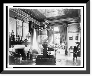 Historic Framed Print, [Interior view of Austrian Embassy, Washington, D.C.] - 2,  17-7/8" x 21-7/8"