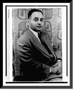 Historic Framed Print, [Portrait of Ralph Bunche] - 2,  17-7/8" x 21-7/8"