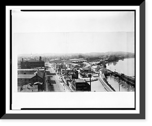 Panoramic view from Rochester Business Institute, Antique Poster