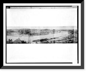 Photographic view of Cincinnati, Covington and Newport - 2, Historic Print