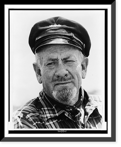 Historic Framed Print, [John Steinbeck, head-and-shoulders portrait, facing front],  17-7/8" x 21-7/8"