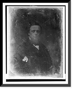 Historic Framed Print, [Gerard Hallock, half-length portrait, facing front, with chin whiskers],  17-7/8" x 21-7/8"