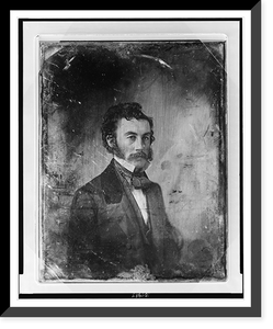 Unidentified man, about 35 years of age, half-length portrait, three-quarters to the right Classic, Antique Print