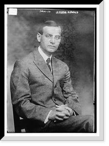 Historic Framed Print, J. Clyde Oswald,  17-7/8" x 21-7/8"