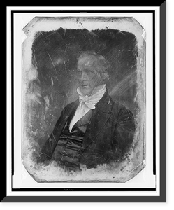 Historic Framed Print, [James Buchanan, half-length portrait, three-quarters to the left] - 3,  17-7/8" x 21-7/8"