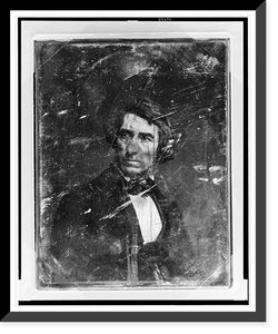 Historic Framed Print, [Asher Brown Durand, head-and-shoulders portrait, three-quarters to the right, head three-quarters to the left] - 2,  17-7/8" x 21-7/8"