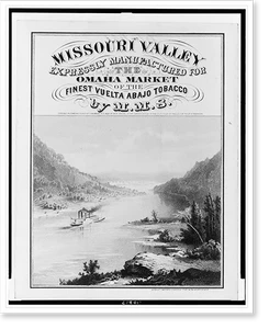 Historic Landscape - Missouri Valley - Great Gift for History Buffs