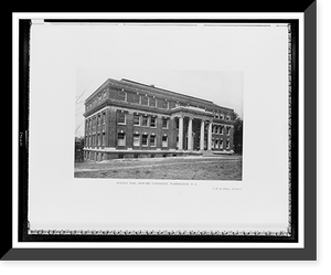 Historic Framed Print, Science Hall, Howard University, Washington, D.C.,  17-7/8" x 21-7/8"