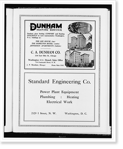 Vintage Americana Print - Advertisements for C.A. Dunham Co