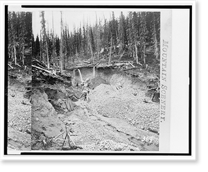 Historic Photo Print - Hydraulic mining, California gulch, Colorado