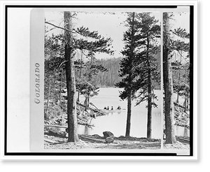 Vintage Photo Print - Denver - Georgetown & vicinity.photographed