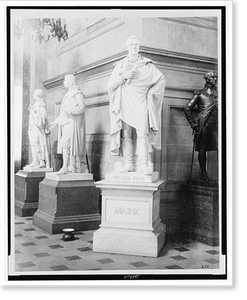 Antique Architecture - U.S. Capitol - Full-length statue of William
