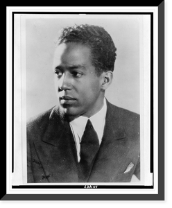 Antique Portrait - Langston Hughes, head-and-shoulders portrait