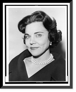 Ann Landers, head-and-shoulders portrait, facing slightly left.World Telegram & Sun photo by Fred Palumbo, Historic Print