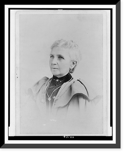 Emmeline B. Wells, head-and-shoulders portrait, facing left.C.R. Savage, Antique Poster