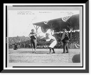 Historic Sports - New York City - Otis Clymer, Washington AL batting