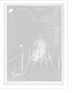 Delagrange in his aeroplane, Historic Reproduction