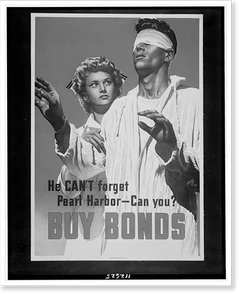 Vintage Nautical Print - He can't forget Pearl Harbor