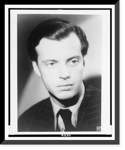Eric Ambler, bust portrait Classic, Antique Poster