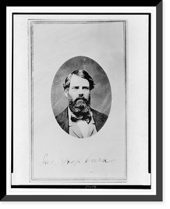 Historic Framed Print, [James Hepburn, bust portrait, in oval, facing front],  17-7/8" x 21-7/8"