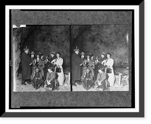Antique Photo Print - Cleveland - S.S. party in the Sacred Cave