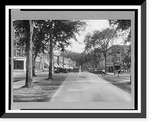 Historic Framed Print, [Downtown Hanover, New Hampshire],  17-7/8" x 21-7/8"