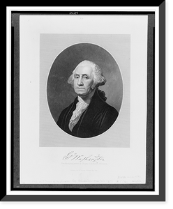 Historic Framed Print, G. Washington - 3,  17-7/8" x 21-7/8"