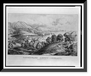 Darrynane Abbey-Ireland the Home of O'Connell. Classic, Antique Wall Art