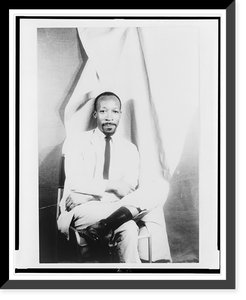 Portrait of John A. Williams, author of Night Song, Antique Wall Art