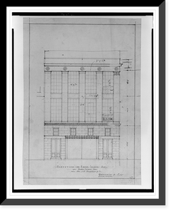 Antique Architecture - Washington DC - Store building Wurdeman, 1753