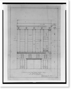 Antique Architecture - Washington DC - Store building Wurdeman, 1753