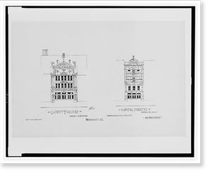 Antique Architecture - Washington DC - Theaters, Washington