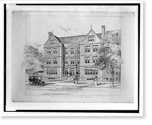 Vintage Building Photo - Washington DC - Architectural drawing (2)