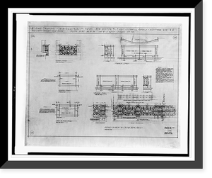 Alterations to a hotel (Occidental Hotel"), 1411-1413 Pennsylvania Avenue, N.W., Washington, D.C. Iron balconies on front", Historic Print