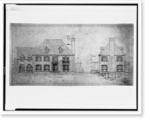 Antique Architecture - Washington DC - House (residence) for Nathan