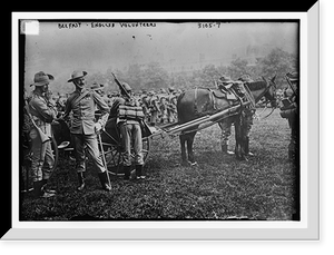 Historic Framed Print, Belfast .  Engl. Volunteers,  17-7/8" x 21-7/8"