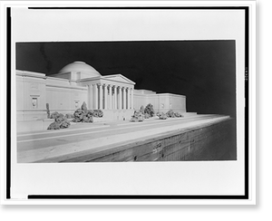 Vintage Street Scene - Washington DC - National Gallery of Art (2)