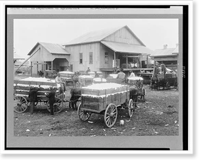 Historic Industry - Madison County, Ala, 1940 - Vintage Home Decor Print