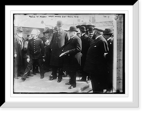 Prince of Monaco opens motor boat races, Antique Print