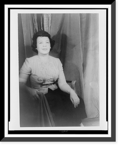 Portrait of Margaret Bonds - 3, Vintage Poster