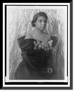 Historic Framed Print, [Portrait of Marian Anderson] - 4,  17-7/8" x 21-7/8"