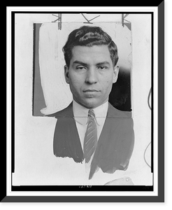 Historic Portrait - Lucky Luciano, head-and-shoulders portrait