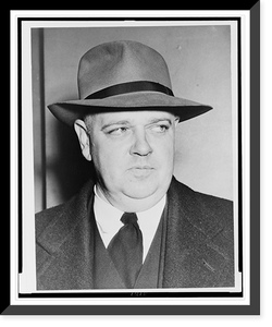 Historic Framed Print, [Whittaker Chambers, bust portrait, facing right].World Telegram & Sun photo by Fred Palumbo.,  17-7/8" x 21-7/8"