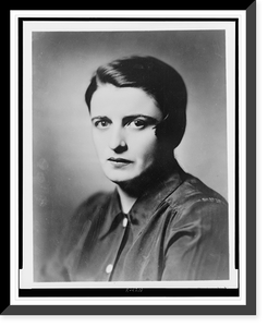 Historic Portrait - Ayn Rand, head-and-shoulders portrait