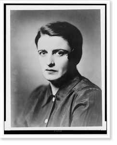 Historic Portrait - Ayn Rand, head-and-shoulders portrait